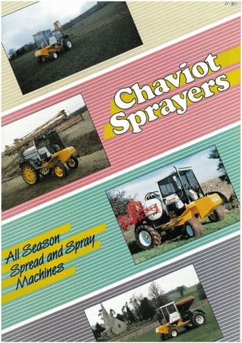 Chaviot Self Propelled Sprayers Brochure