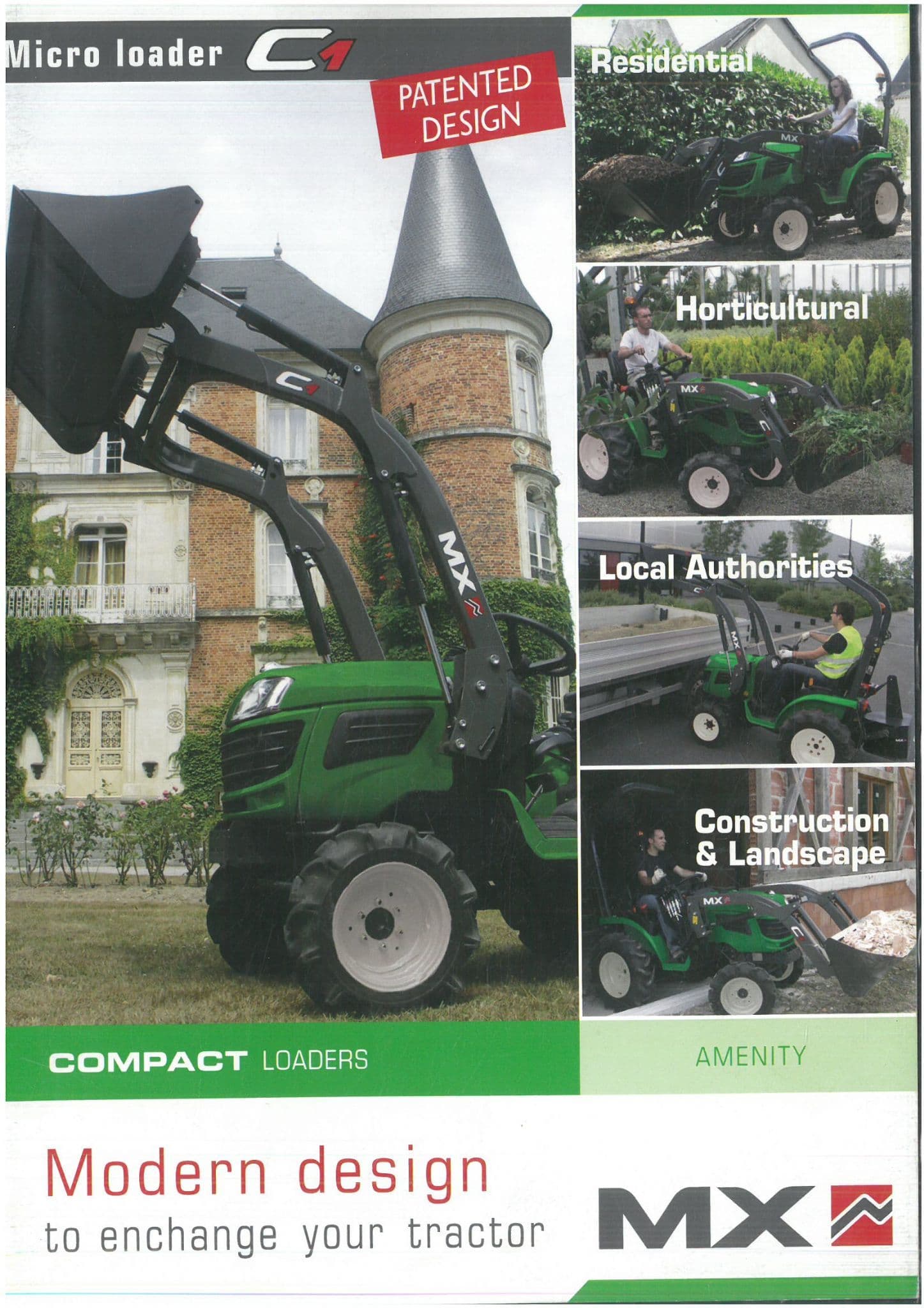 Chillton Compact Loaders MX Micro Loader C1 Brochure