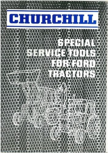 Churchill Special Tools for Ford Tractors - 5000 7000 550 420 4500 4550 3550