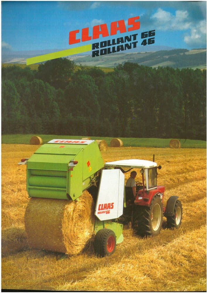 Claas Baler Rollant 66 46 Brochure