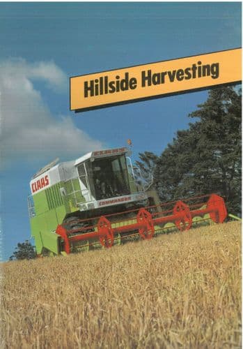 Claas Forage Hillside Harvesting  Brochure