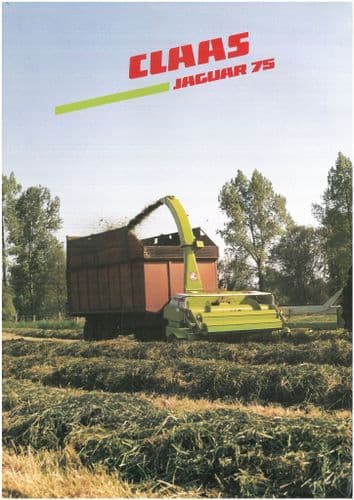 Claas Jaguar 75 MD  Brochure