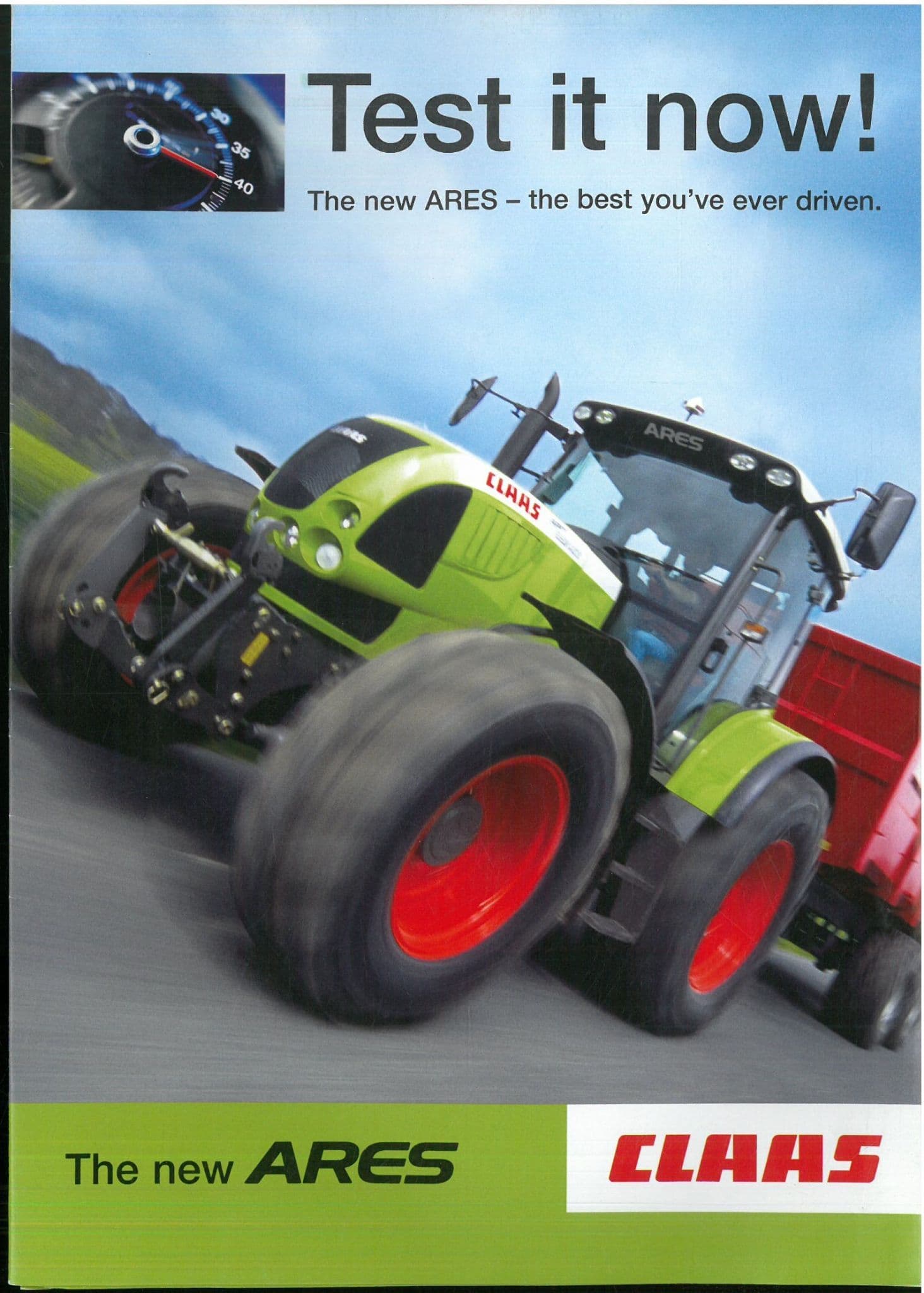 Claas Test It Now The New Ares Brochure