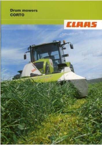 CLAAS TRACTOR MOWER CORTO 185 210 270 290 3150 BROCHURE
