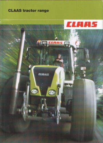 Claas Tractor Range Brochure - Xerion, Atles, Ares, Celtis, Nectis, RB, Pales