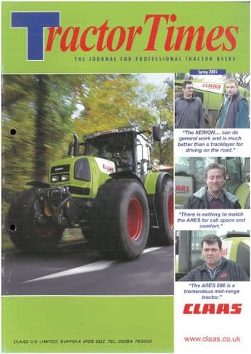 Claas Tractor Times Spring 2005 Magazine