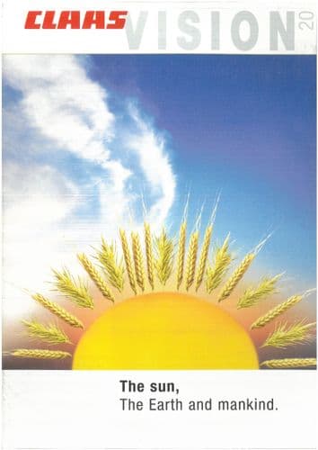 Claas Vision Agritechnica 2003 Brochure