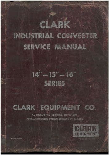 Clark Industrial Convertor 14