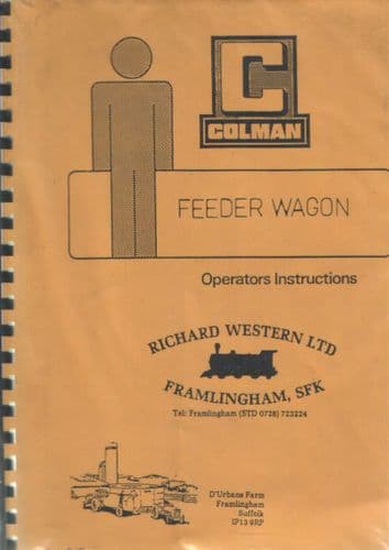 Coleman Feeder Wagon Operator Manual