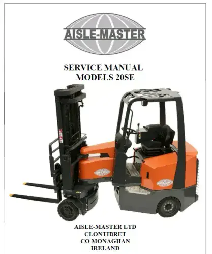 Combilift Forklift Truck Aisle Master 20SE Workshop Service Manual