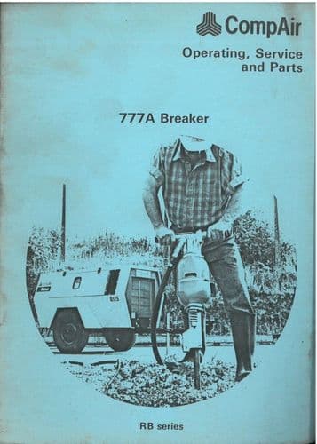 Compair Breaker 777A Operators Manual