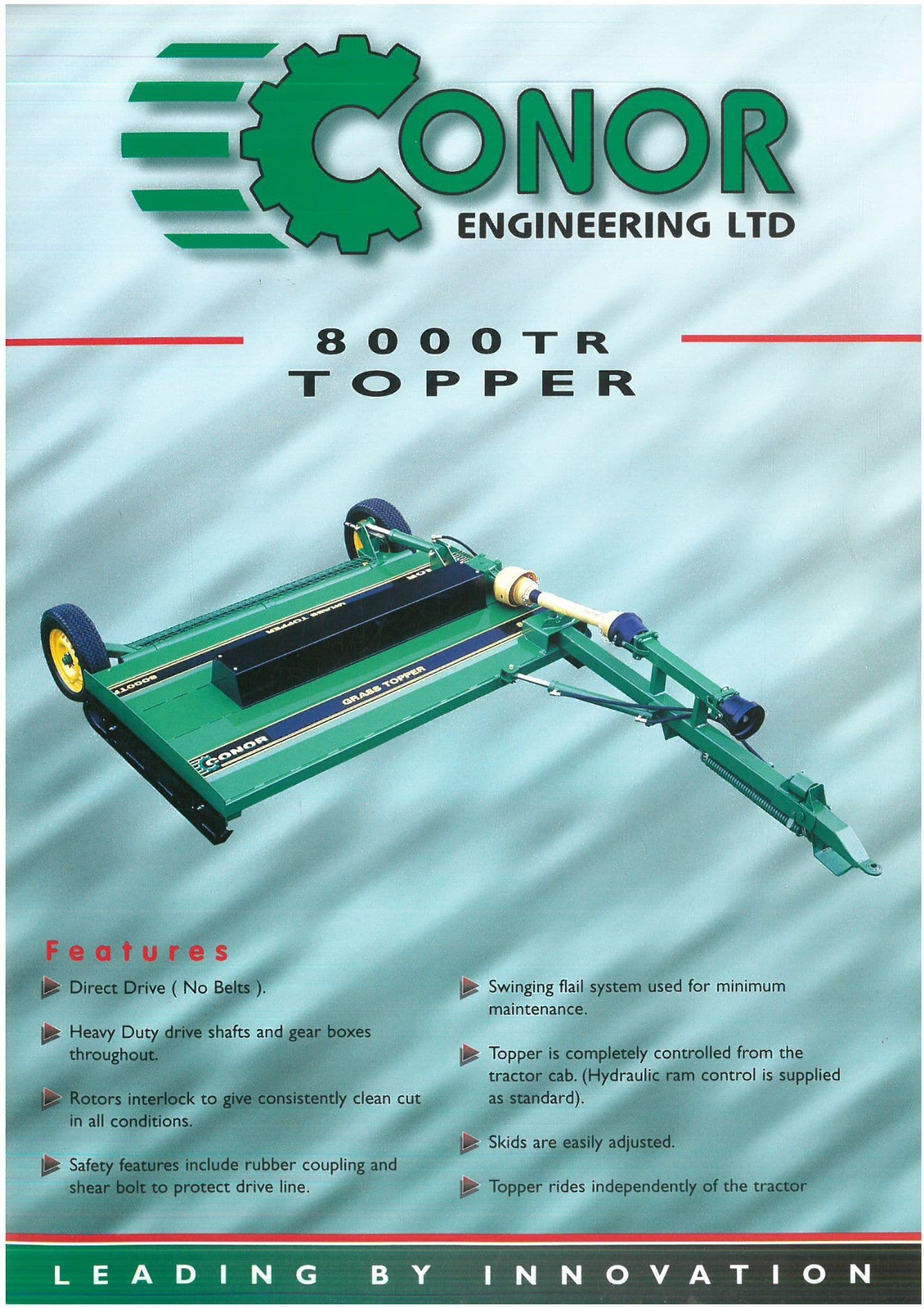 Tr Topper Building Conor Engineering Ltd 80000TR Topper Brochure