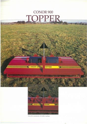Conor Engineering Ltd 900 Topper  Brochure