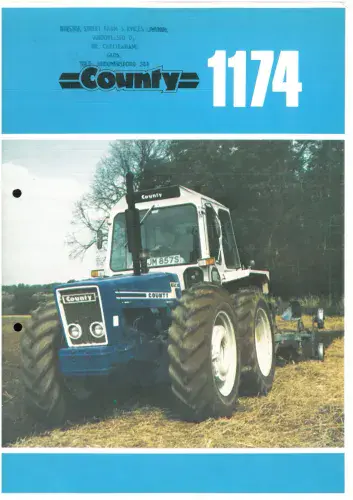 County Tractor 1174 Brochure
