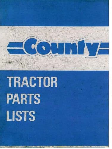 County Tractor 654 754 764 774 944 954 964 974 1004 1124 1164 1164TW 1174 1184 1184TW Parts Manual