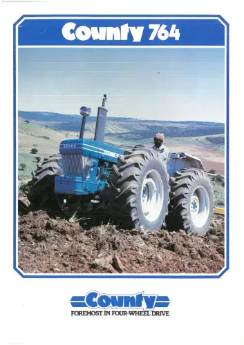County Tractor 764 Brochure -