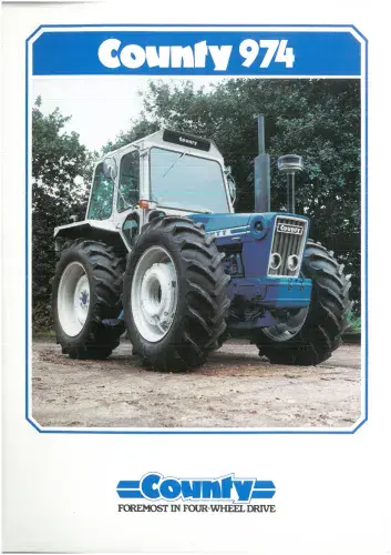 County Tractor 974 Brochure
