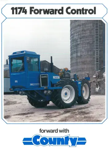 County Tractor Foward Control 1174 Brochure