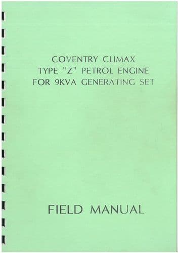 Coventry Climax Petrol Engine Type 