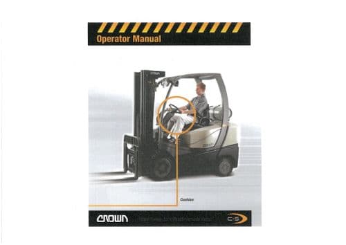 Crown C5 Forklift Truck Operator's Manual