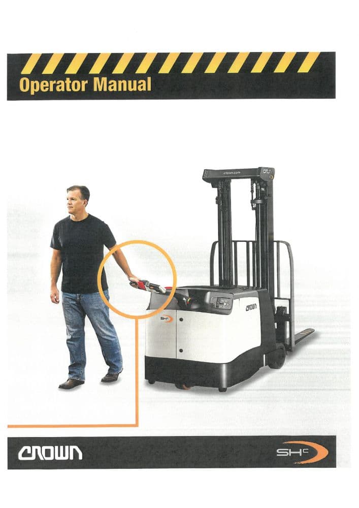 Crown Walkie Stacker Series SHC 5500 Operators Manual