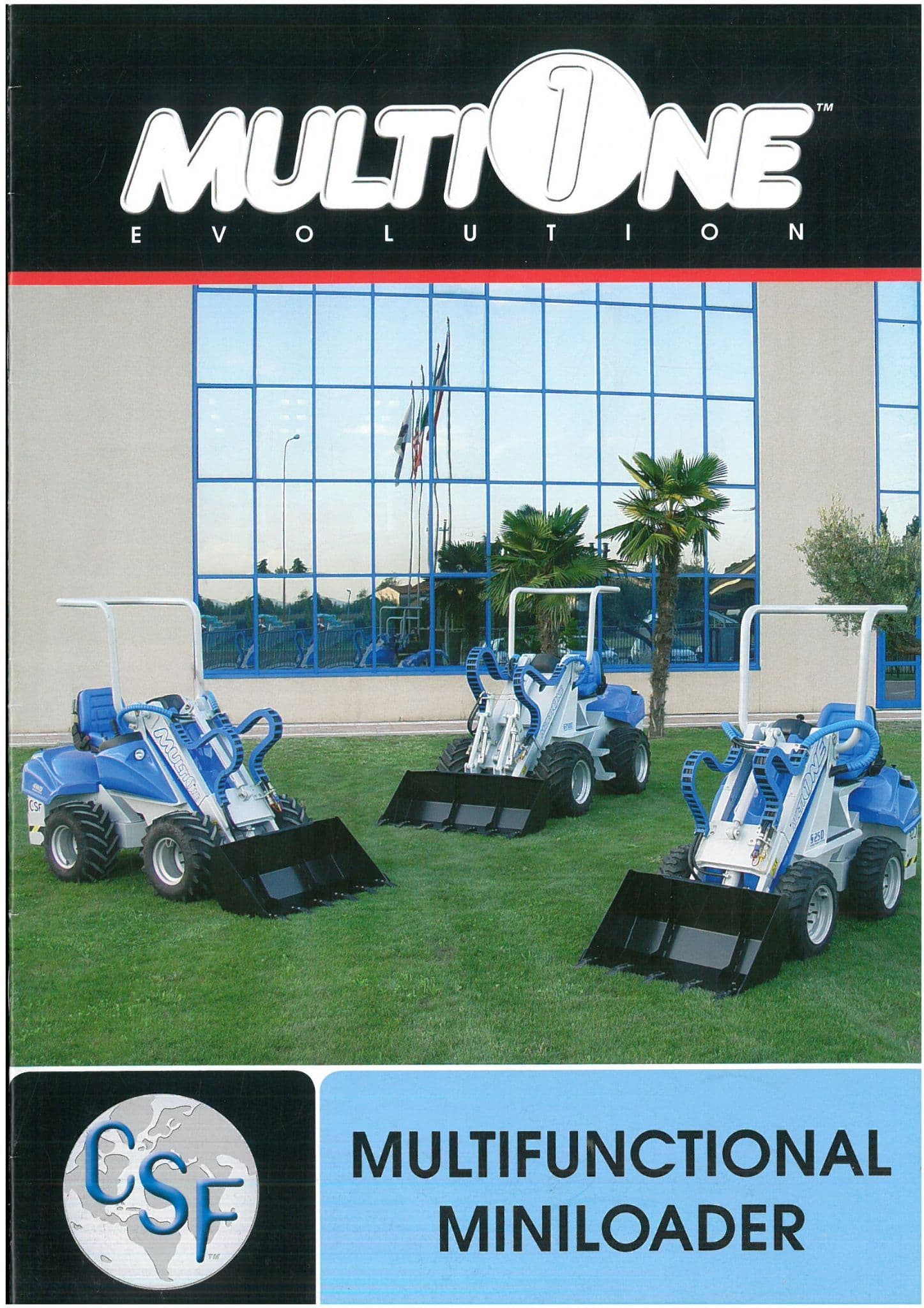 CSF Multione Mini Loader S14D S18B S23B S26D S28D S30D SL32/35/40/45D ...