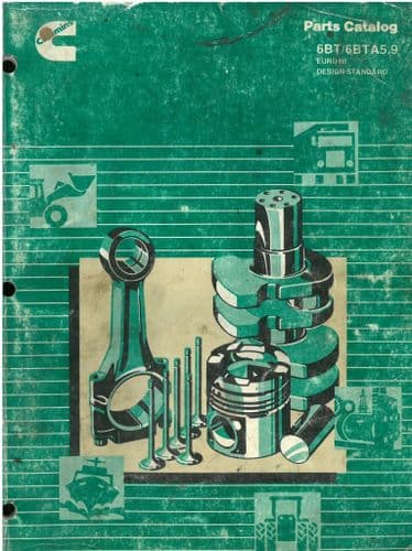 Cummins  Engine 6BT 6BTA5.9 - Parts Manual - 6 BT 6BTA5.9