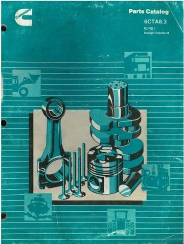 Cummins  Engine 6CTA8.3 - Parts Manual - 6CTA8.3