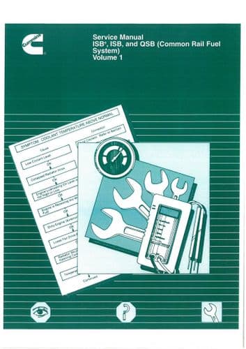 Cummins Engine ISBe, ISB - 3.9Lt 5.9Lt, QSB - 4.5Lt 6.7Lt,  ISB/QSB CM 850  Workshop Service Manual