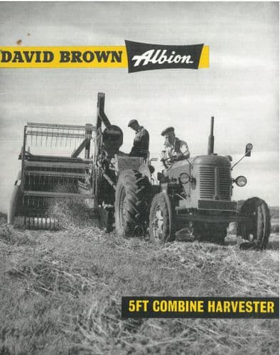 David Brown Albion Combine Harvester Brochure