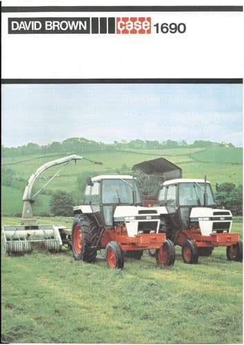 David Brown Case Tractor 1690 Brochure -