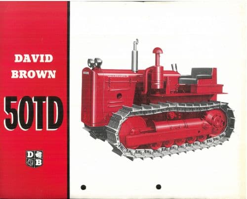David Brown Crawler Tractor 50TD Brochure -