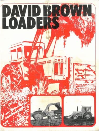 David Brown Loader Standard L7 L8 L9 L12 & Super LS7 LS8 LS9 LS12 Brochure