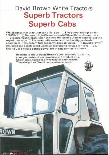 David Brown Tractor 885 990 995 996 1210 1212 1410 1412 2670 