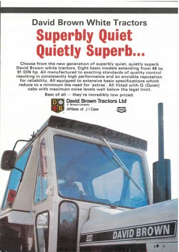 David Brown Tractor 885 990 995 996 1210 1212 1410 1412 