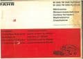 Deutz Fahr Combine M1300/Hydromat M1302/Hydromat Parts Manual ORIGINAL