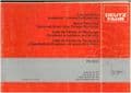 Deutz Fahr Forager Harvester FH900 Parts Manual - ORIGINAL