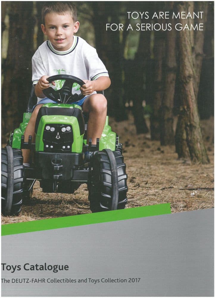 Deutz Fahr Toys & Collectibles Catalogue 2017