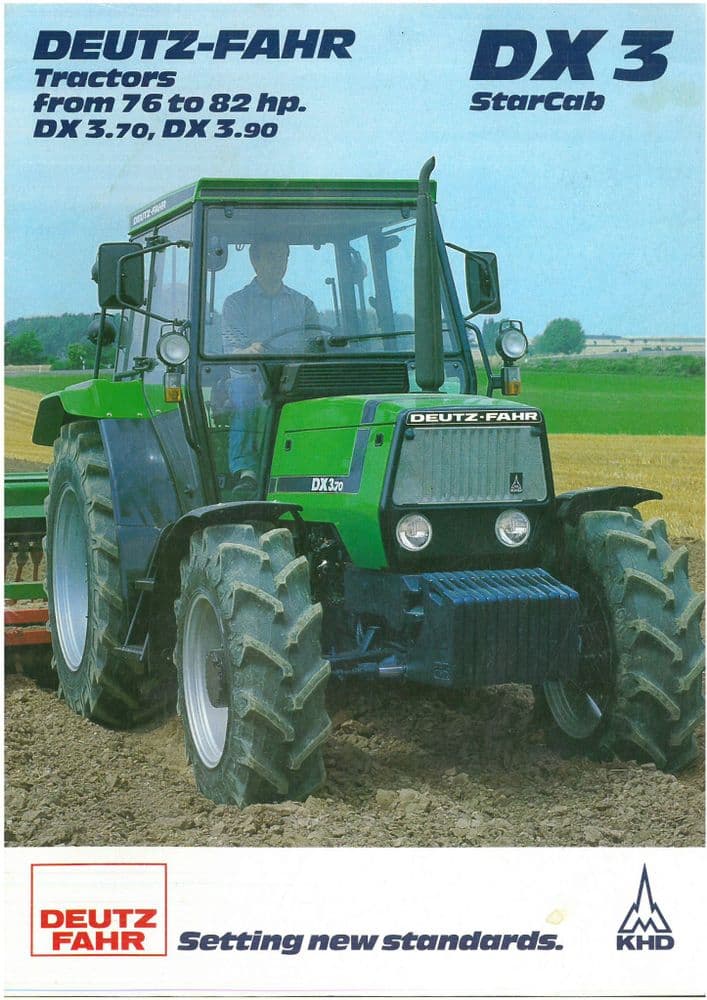 Set Di Decalcomanie (adesivi) Sostitutivi Per Trattore Deutz Fahr - Foto 9