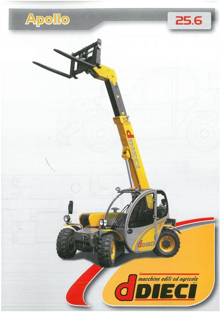 Dieci Telehandler Apollo 25 6 Brochure - 25 6