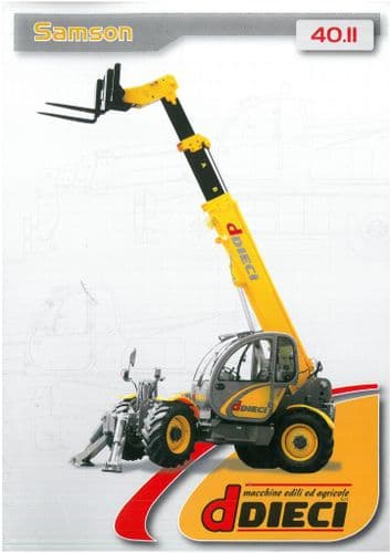 Dieci Telehandler Samson 40.11 Brochure - 40.11