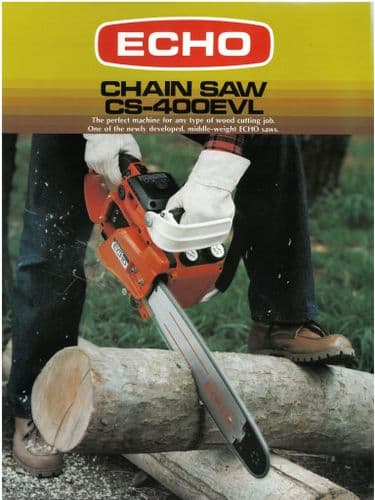 Echo Chainsaw  CS-400EVL Brochure