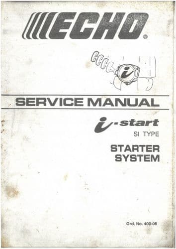 Echo Starter System I Start SI type -  Workshop Service Manual
