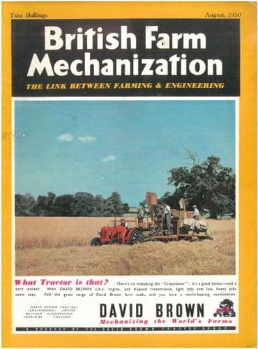 Farm Mechanization Magazine - 1950 August