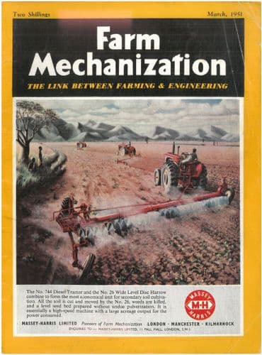 Farm Mechanization Magazine - 1951 March