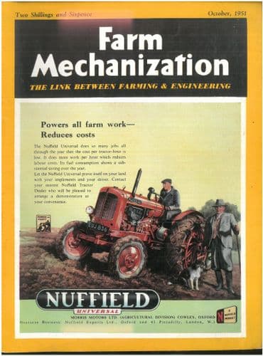 Farm Mechanization Magazine - 1951 October