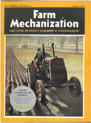 Farm Mechanization Magazine - 1952 August