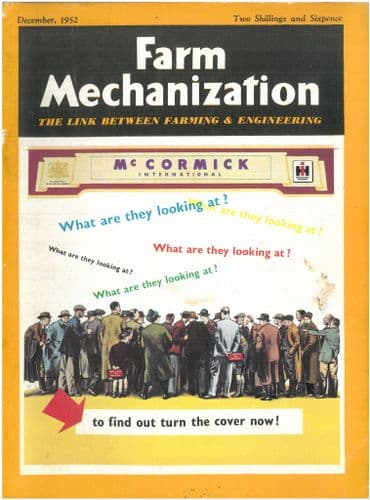 Farm Mechanization Magazine - 1952 December