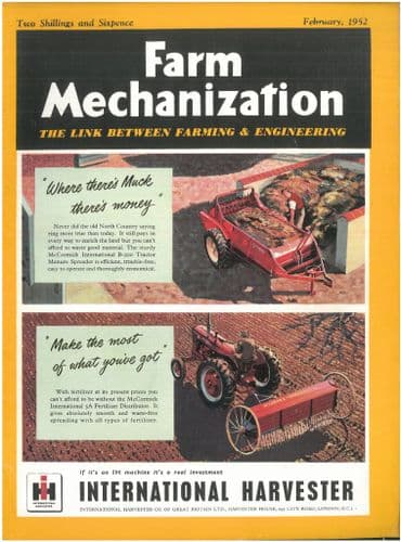 Farm Mechanization Magazine - 1952 February
