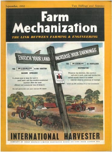 Farm Mechanization Magazine - 1952 September